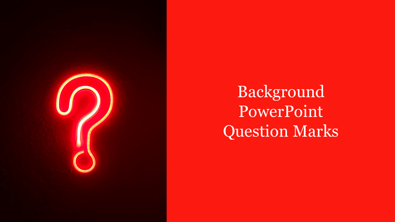 Background PowerPoint Question Marks